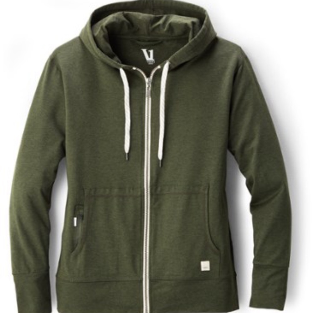 ISO Vuori Halo Full Zip, Green, Small or Medium